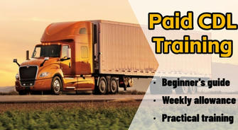 TMC Paid CDL Training: Novices can quickly get a license and steadily start working!